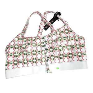 NEW‎ SheFit FLEX Sports bra printed Sz 6Luxe 6X
